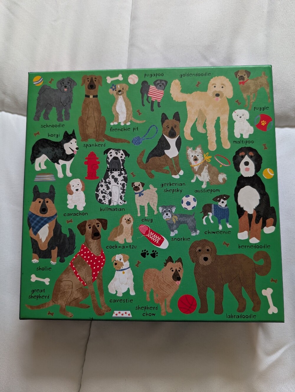 Mudpuppy Brand Doodle Dogs 500 Piece Puzzle Dog Breed Puzzle With Poster
